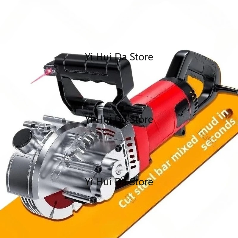 Slotting machine one-time molding Hydroelectric installation wall slotting High-power cutting machine