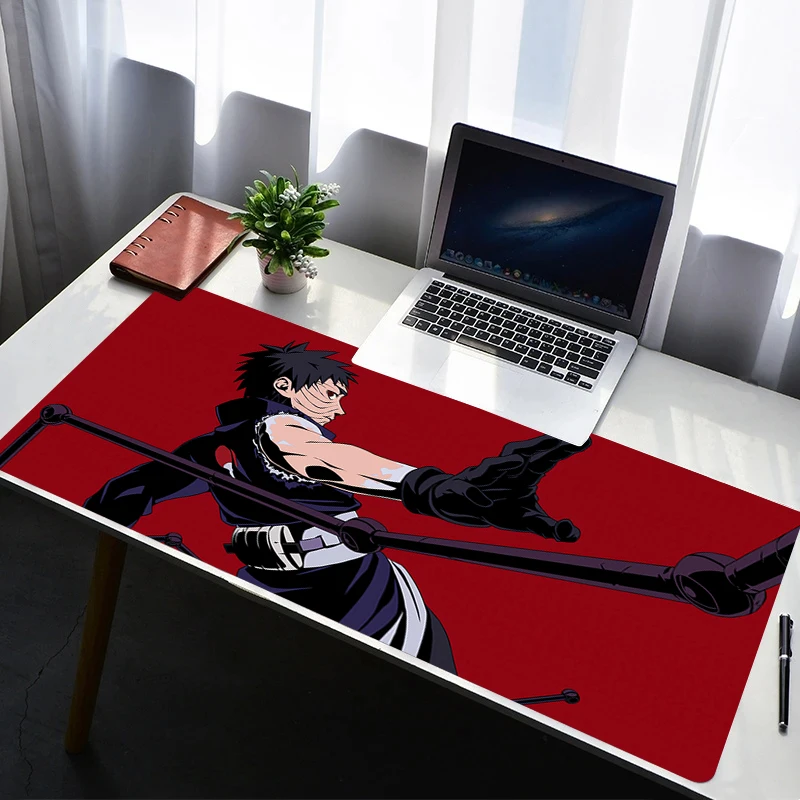 

Mouse Pad Laptop Rubber Extended Desktop Mat Computer Gamer HD Mousepad Naruto Obito Uchiha PC Gaming Accessories Keyboard Pad