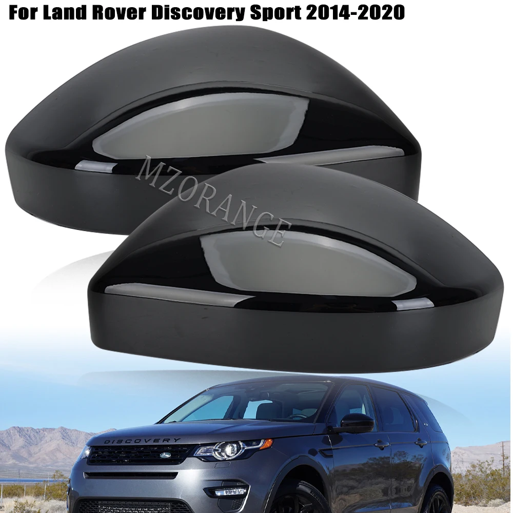 

Door Wing Shell For Jaguar F-PACE for Land Rover Discovery Sport L560 Aurora L494 Black 2014-2020 Rearview Mirror Cap Cover