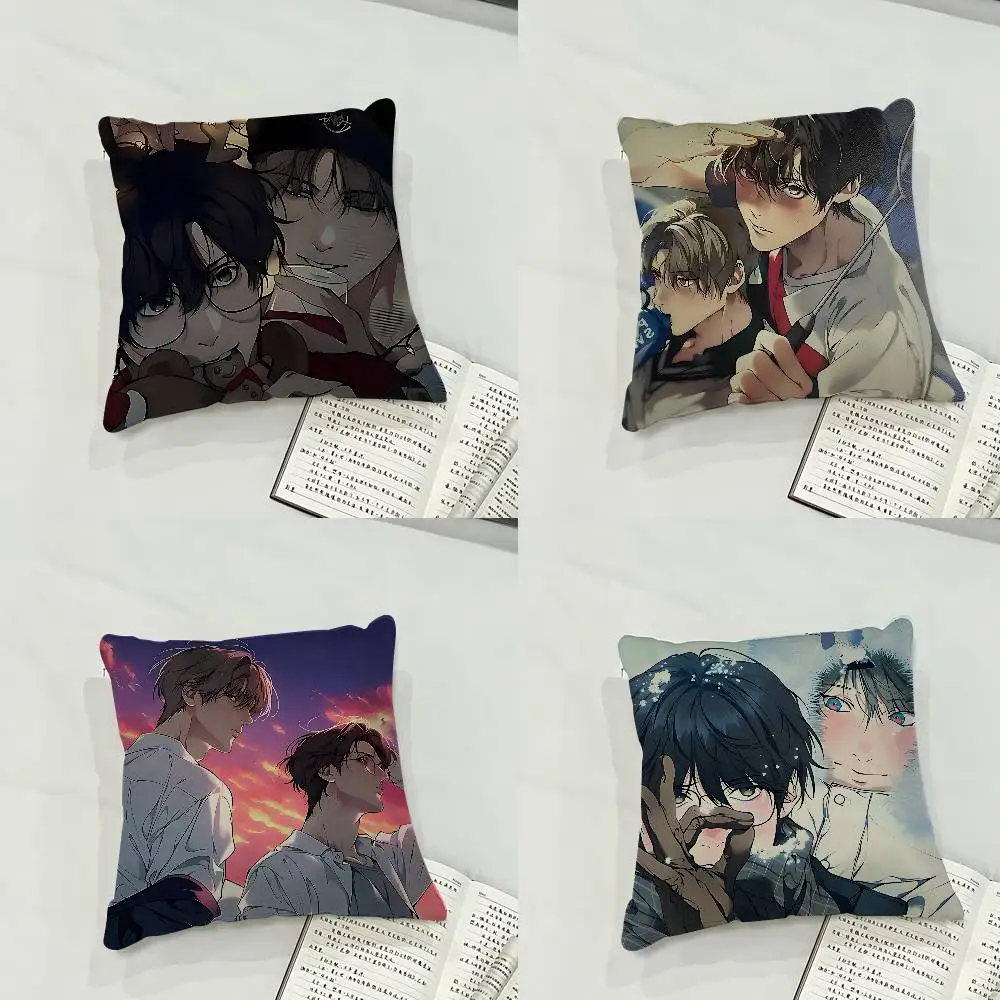 C-Comics L-Lost In The Cloud Case Plush Fabric Soft Pillowcase Double Sided Print Cushion Cover Household Gifts