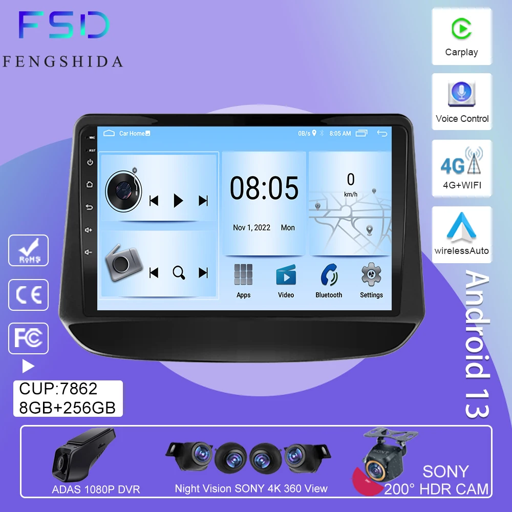 

Android Auto 7862 For Holden Chevrolet Onix Cavalier 2020 2021 Car Radio Multimedia Player With GPS Navigation WIFI No 2din DVD