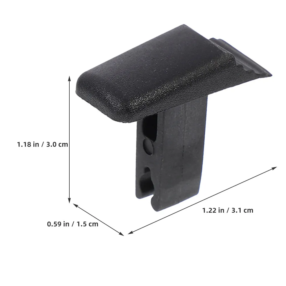 16Pcs Ladder Switch Replacement Buttons Universal Fit for Telescopic Folding Slot-Mounted Wear-Resistant Rubber