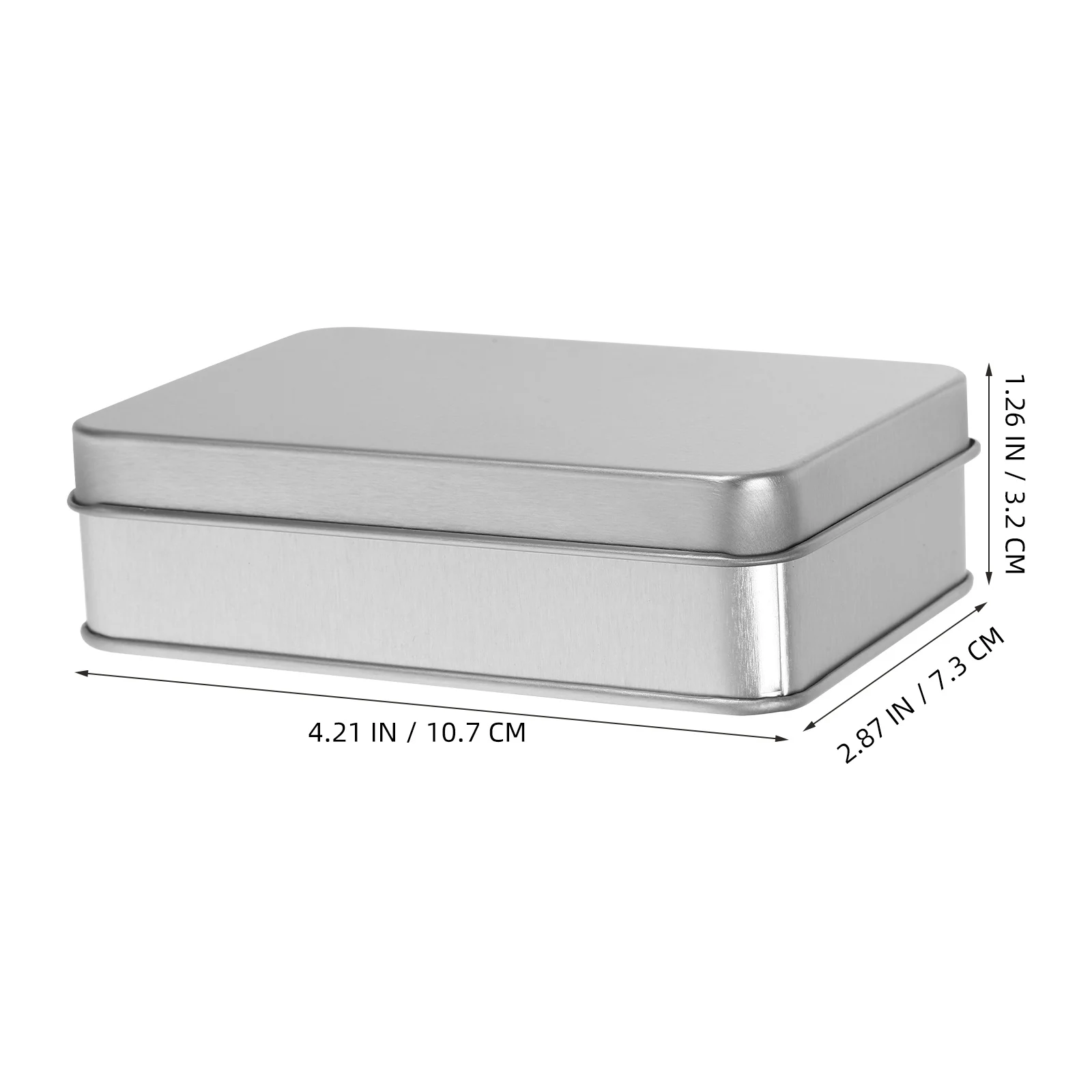 

4Pcs Round Tinplate Soil Sample Boxes Large Capacity Durable Soil Storage Containers Tight Seal for Lab Field Use