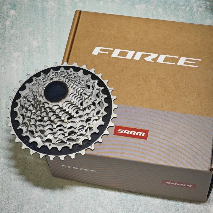 

НОВАЯ МОДЕЛЬ SRAM 2026 Force XG-1270 Кассета CS-XG-1270-E1 12SPEED 10-28t, 10-30t, 10-33t, 10-36t XDR ™ корпус водителя