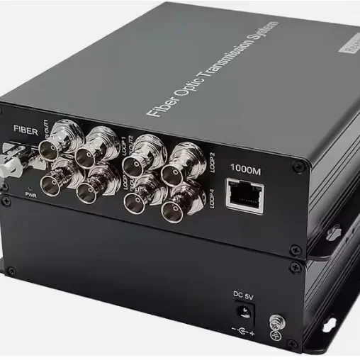 

In stock 4 Channels 3G SDI Video in Add 1G Ethernet Multifunctional Over Lc 20km Fiber Optic Converter Extender Transmitter R