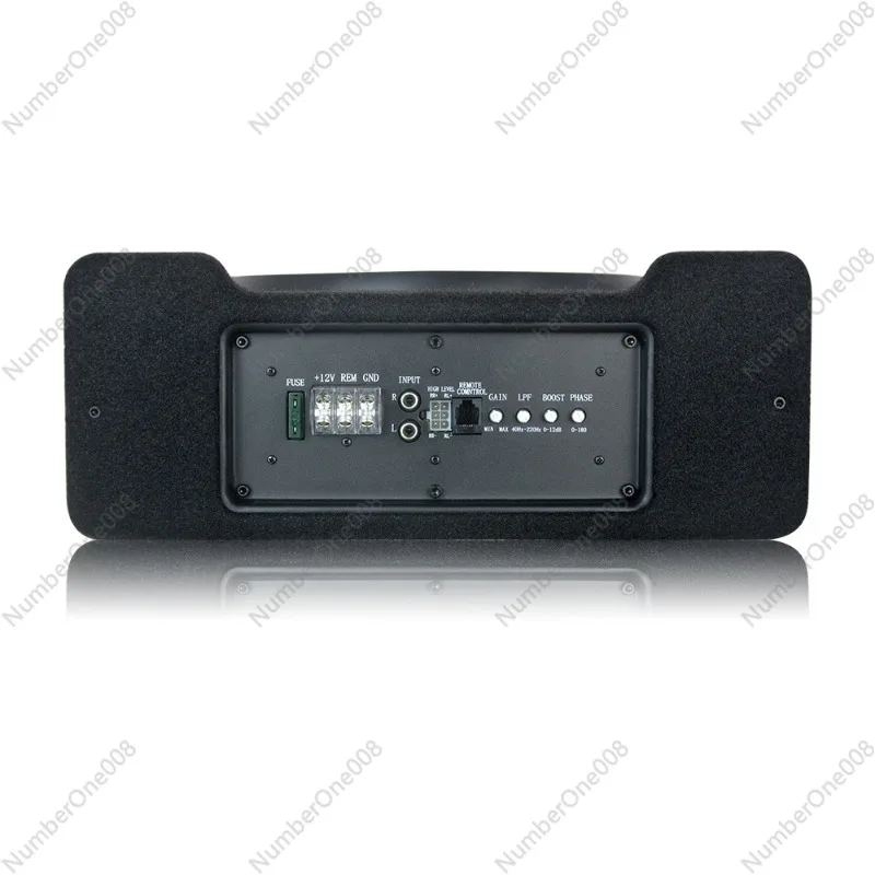 مضخم صوت للسيارة عالي الطاقة احترافي معدل نشط 10 بوصة صوت السيارة ثقيل باس مكبرات صوت مزدوجة 10 بوصة #4