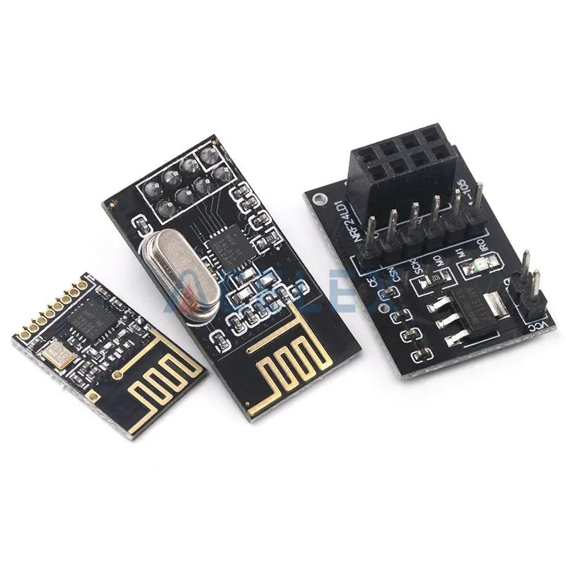 NRF24L01+ wireless data transmission module 2.4G / the NRF24L01 upgrade version 2Mbit/s NRF24L01 Socket Adapter plate Board