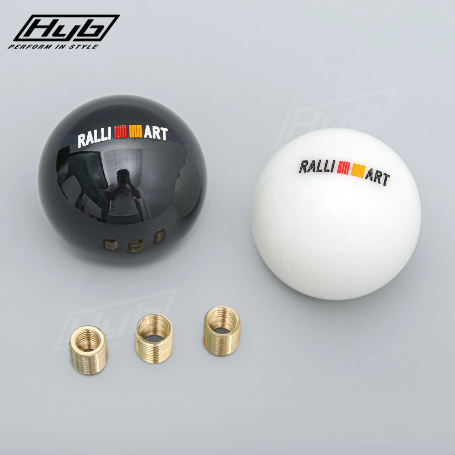 Ralliart Resin Resin Gear Shift Knob JDM Racing Shifter Lever Head for Mitsubishi