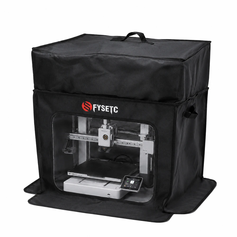 FYSETC 3D-Drucker Staubschutzabdeckung Kompatibel mit Bambu Lab A1 A1 Mini X1 P1 H2D H2C H2S Schützende Staubdichte Abdeckung für 3D-Drucker – Detail 6