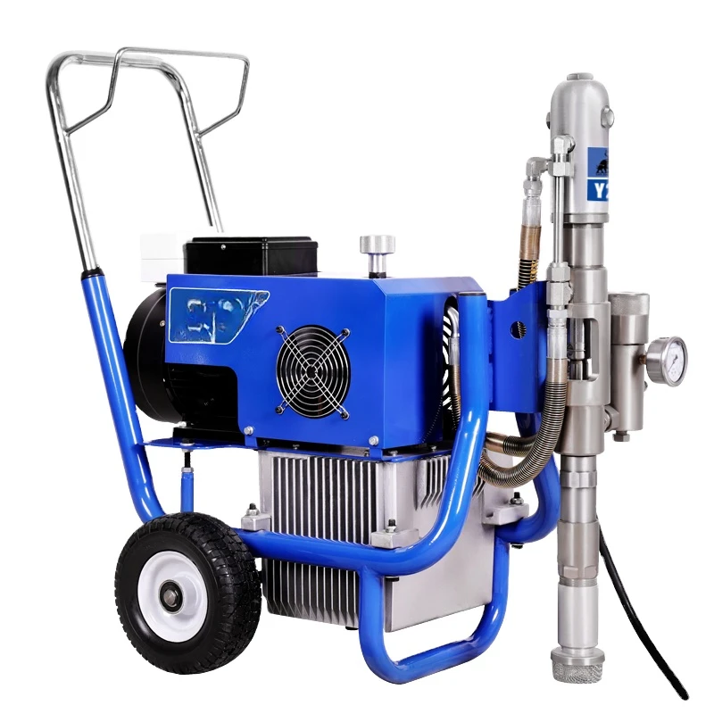 Home decoration workwear small putty spraying machine, high-pressure airless latex paint spraying machine