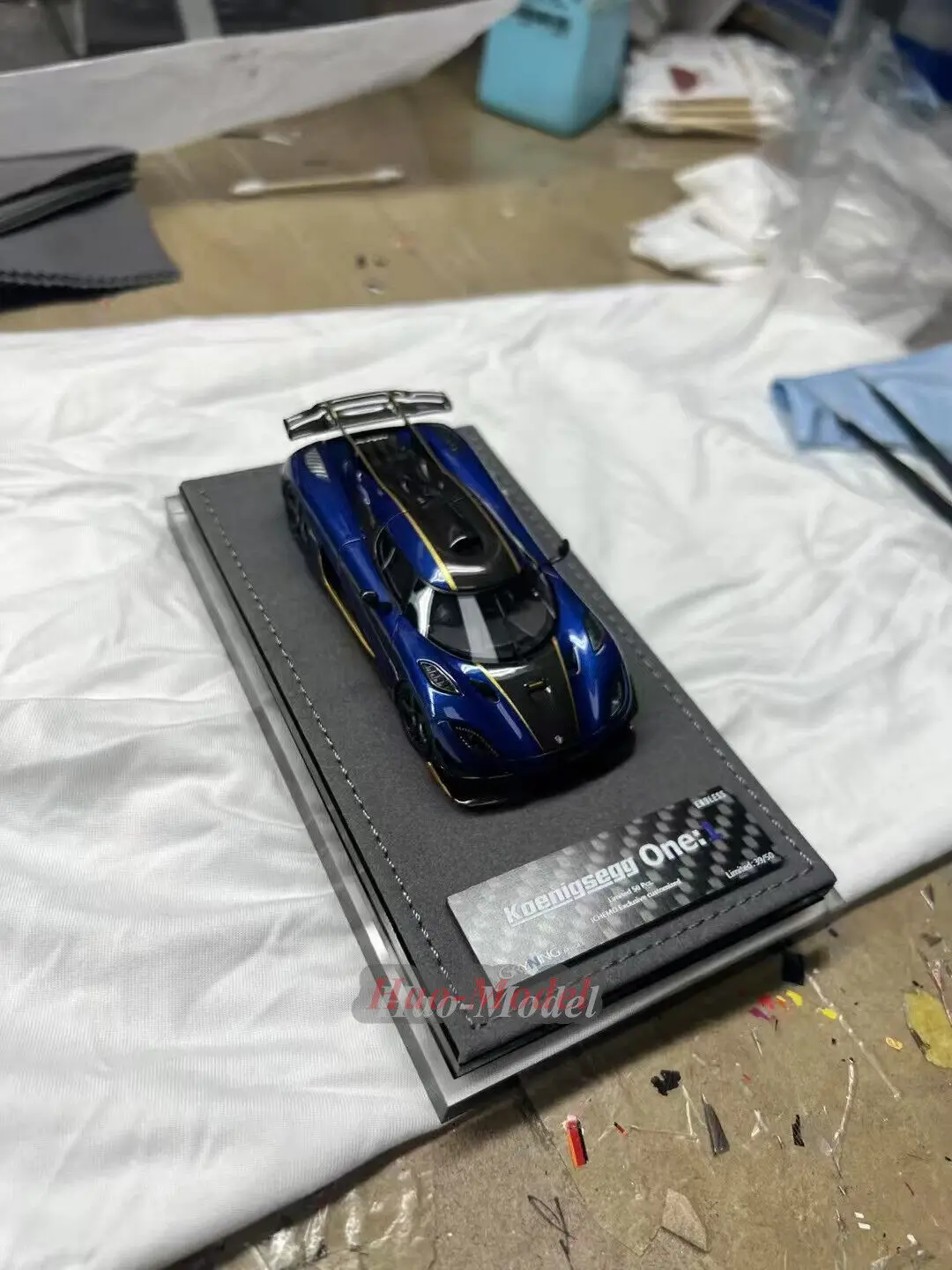 1/43 Gryning For Koenigsegg Customized version Alloy Diecast Car Model Simulation Toys Birthday Gifts Hobby Display Collection