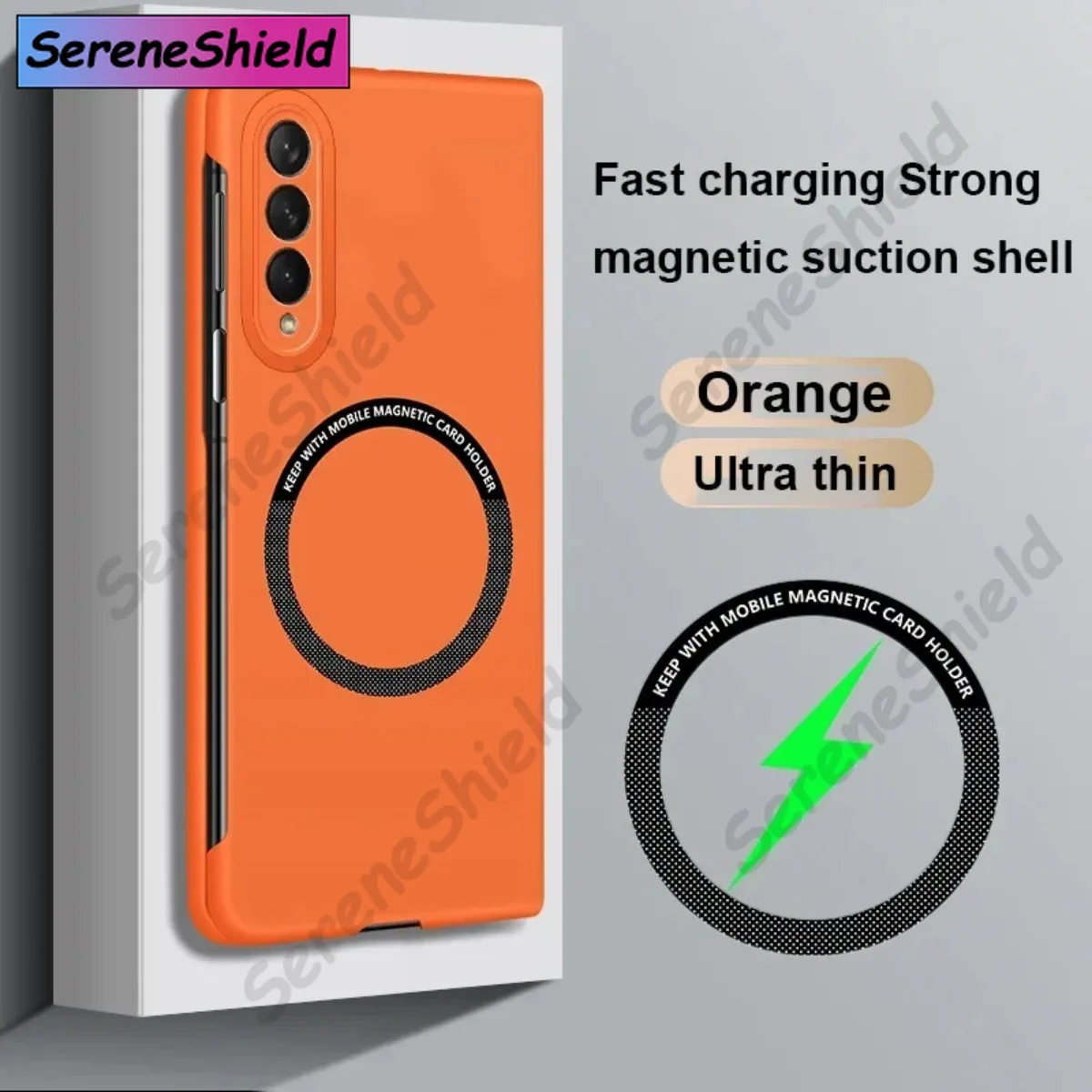 

Ultra Thin Skin Feel Case for Samsung Galaxy Z Fold 3 4 5 6 7 Fold5 for Magsafe Magnetic Wireless Charging Fold6 Fold4 Cover
