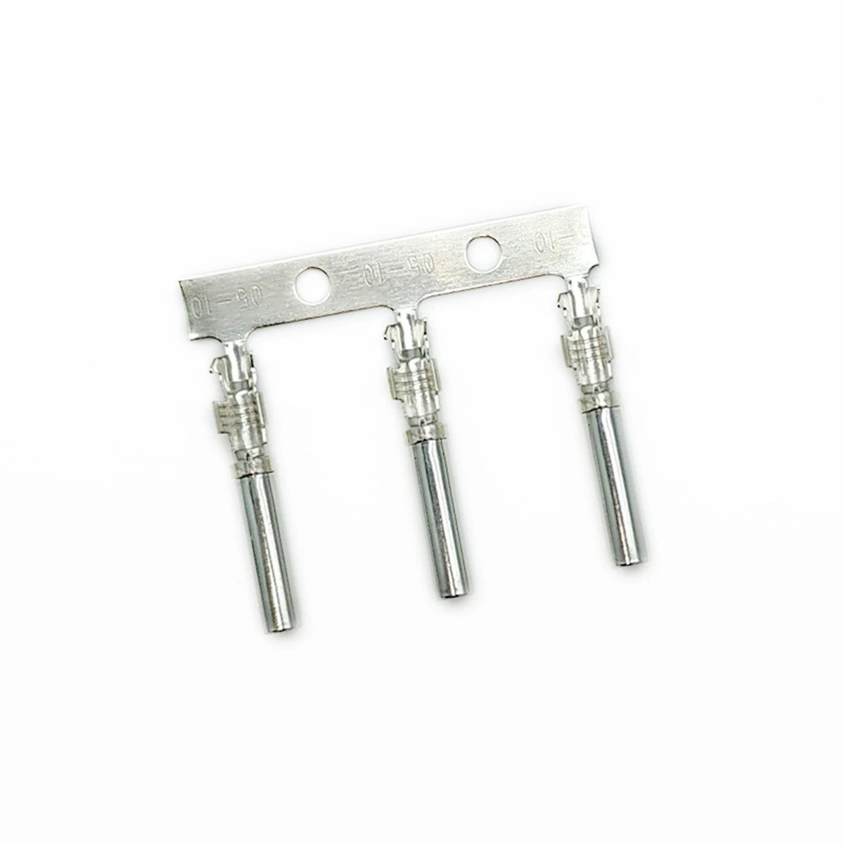 20/50pcs Nickel-Plated QWT1060-16-0622 Automotive Continuous Strip Male Crimp Pins Automotive Connector Terminals