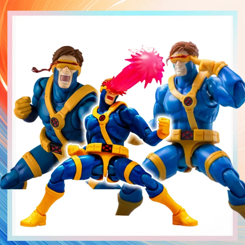 

BANDAI 1/12 S.H.Figuarts X-men Cyclops GAMERVERSE Коллекционная фигурка, модель из ПВХ, аниме-фигурка, шарнирная кукла, игрушка, подарок
