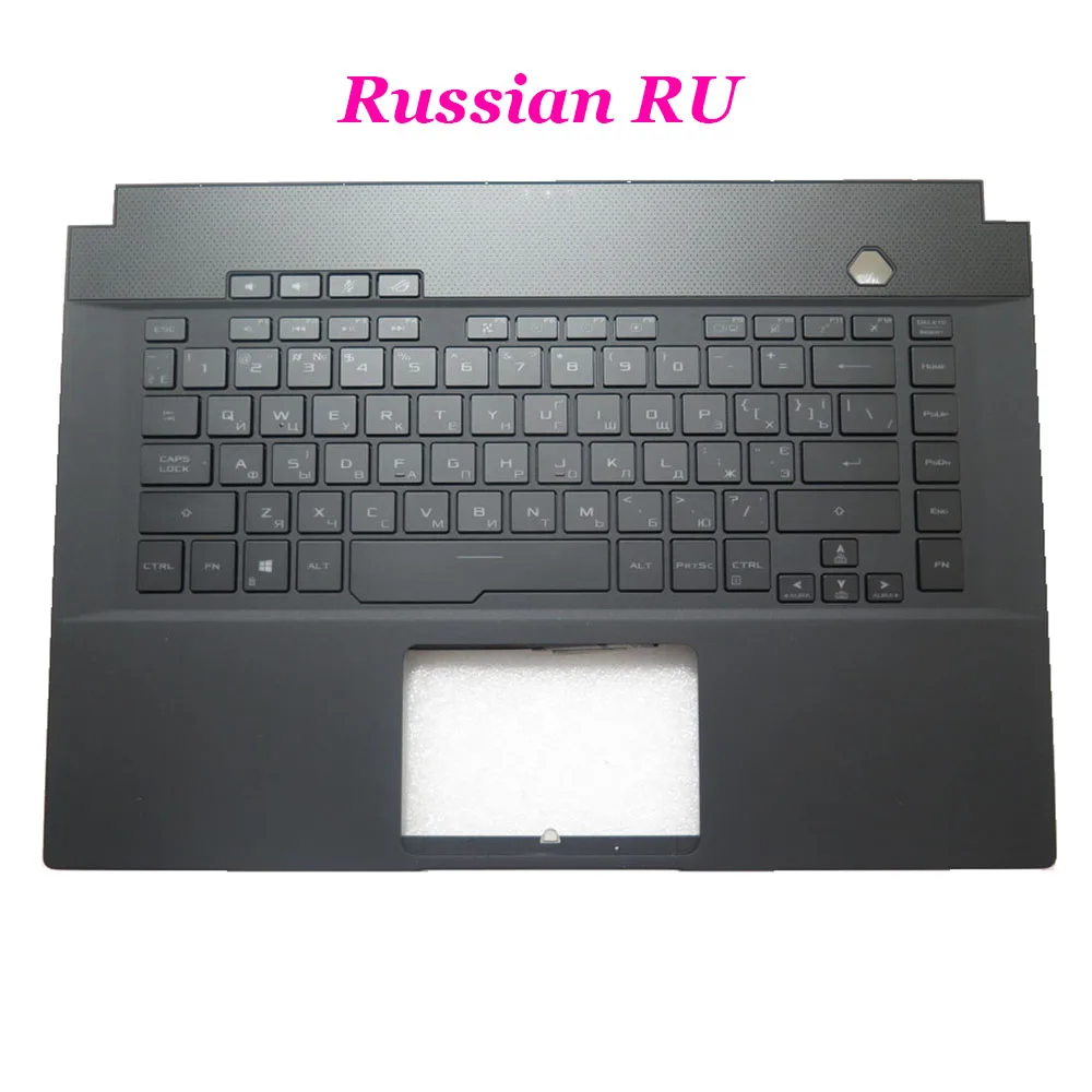 

SP\RU Laptop PalmRest&Keyboard For ASUS GU502GU GU502GV GU502GW GU532GU GU532GV GX502GV GX502GW GX532GW Black Top Case