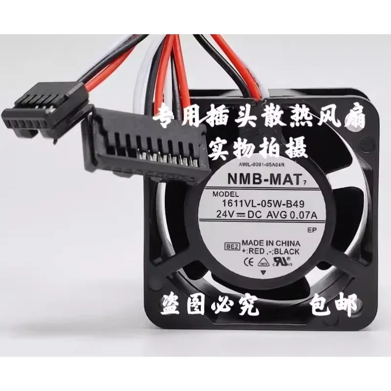 

Original Cooler Fan For 1611VL-05W-B49 24V 0.07A NMB A90L-0001-0580#A/B/C FANUC Dedicated Cooling Fan