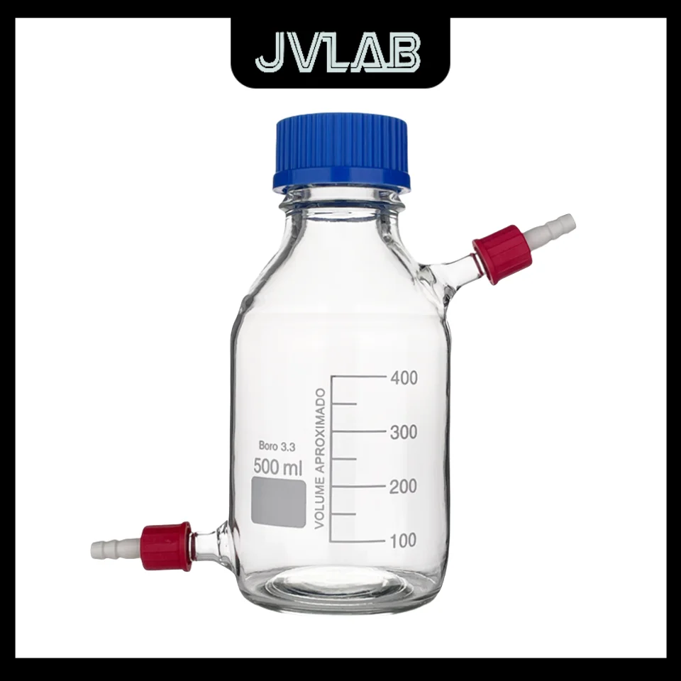 

High Borosilicate Biological Bottle Series 100-3000ml Screw-Cap Feeding Sampling Bottles Lab/Industrial Use JVLAB