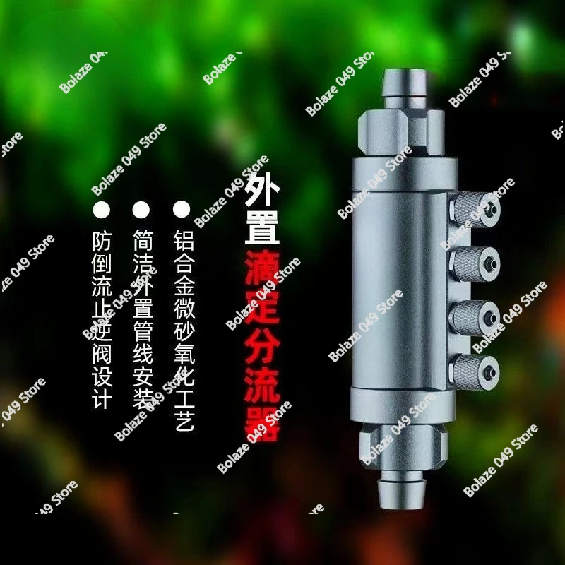 

The External Titration Outlet Has Four Independent Heads and Check Valves, and The Titration Dispenser Is Made of Aluminum Alloy