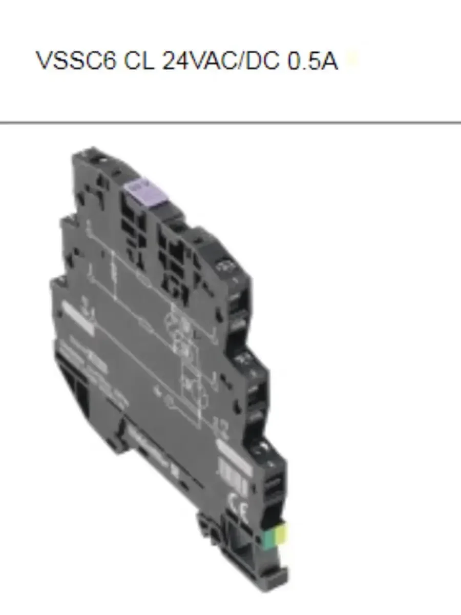 2026.4 VSSC6 CL 24VAC/DC 0.5A Weidmuller Terminal Surge Protector 1064170000