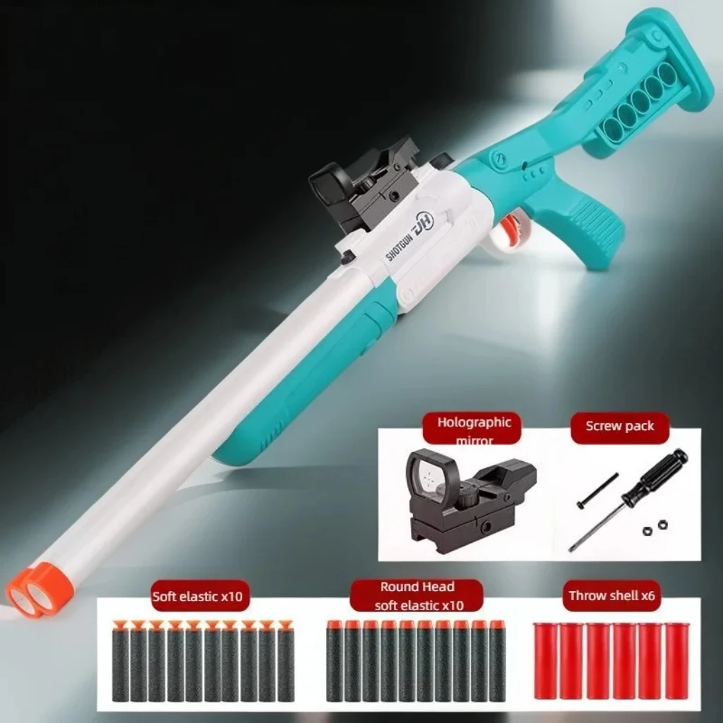 Ce/cpc Certificato Eva Soft Bullet Pistole giocattolo Plastica Abs 14y Film Revolver Liquidazione Outdoor Squadra/famiglia Pistola da battaglia Sport giocattolo
