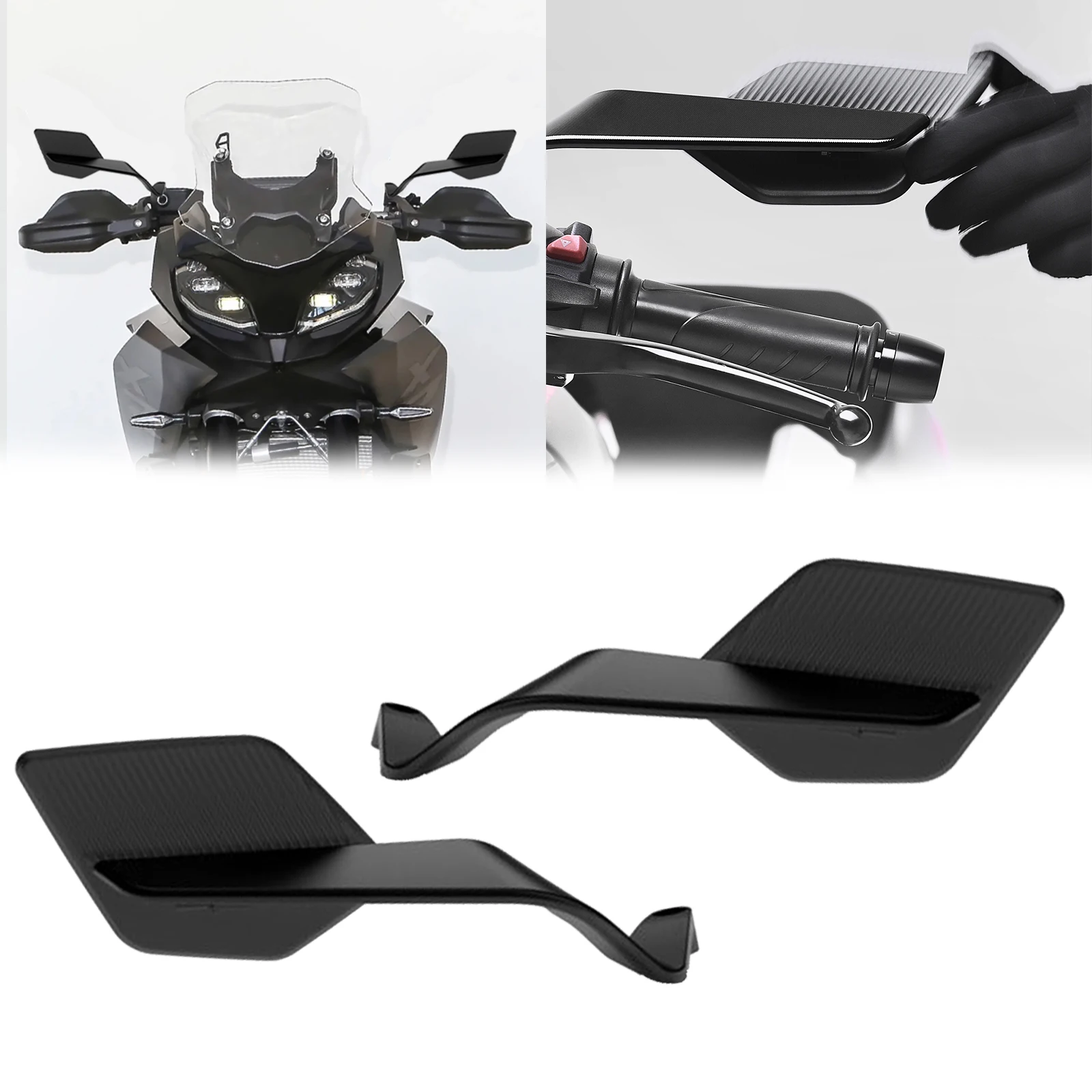 

Для F900XR 2020-2024 новое зеркало заднего вида, уличное регулируемое зеркало-невидимка с фиксированным крылом, вращающееся боковое зеркало F900R XR