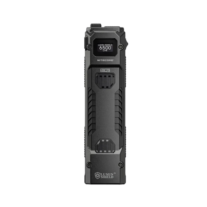 NITECORE EDC29 USB-C ชาร์จ EDC ไฟฉาย 6500 Lumens พร้อมจอแสดงผล OLED แบตเตอรี่ 2,500mAh ในตัว