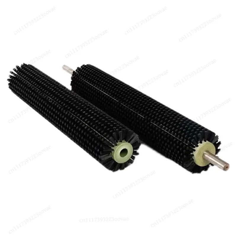 Industrial Nylon Wire Brush Roller Hollow Circular Brush Wheel for Cleaning Dust Removal Polishing Machinery