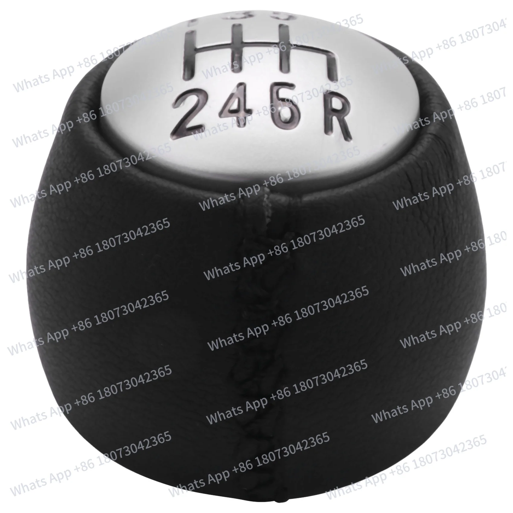 

6 Speed Manual Gear Shift Knob Handball for Alfa Romeo GT 147 166 PU Leather