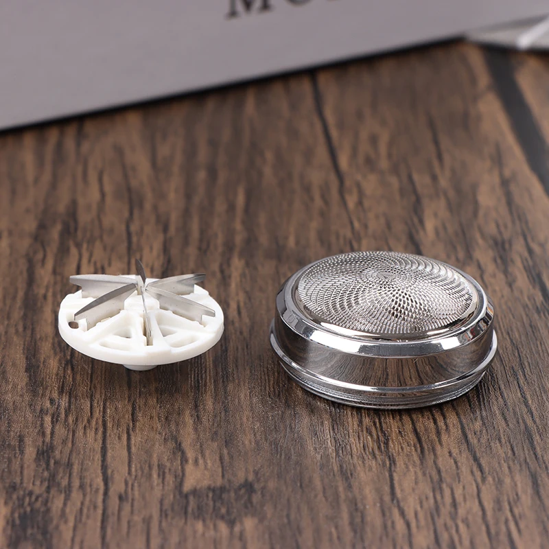 High-Quality Mini Portable Electric Shaver Replacement Head Blade Net Waterproof Trimmer 3/6 Leaves Shaving Machine Accessories