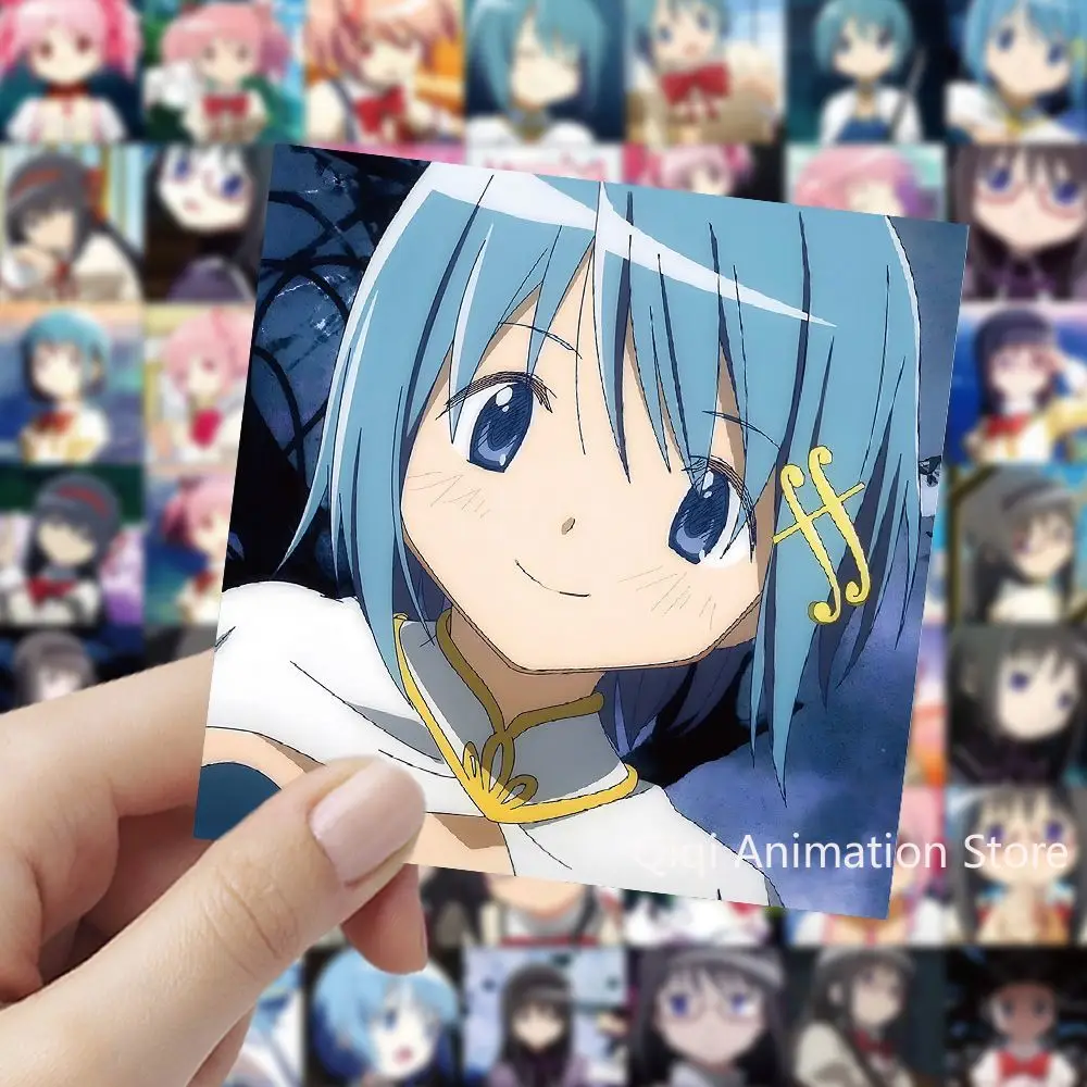 

60 шт., Puella Magi Madoka Magica, аниме-наклейки, водонепроницаемый чехол для телефона, милый набор наклеек, товары для рукоделия для ноутбука, рождественские подарки