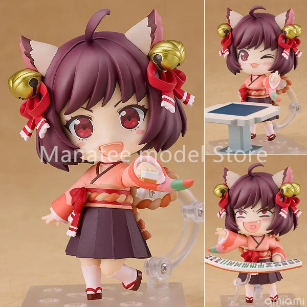 Max Factory Original Nendoroid Mahjong Soul Ichihime PVC Action Figure Anime Model Toys Collection Doll Gift