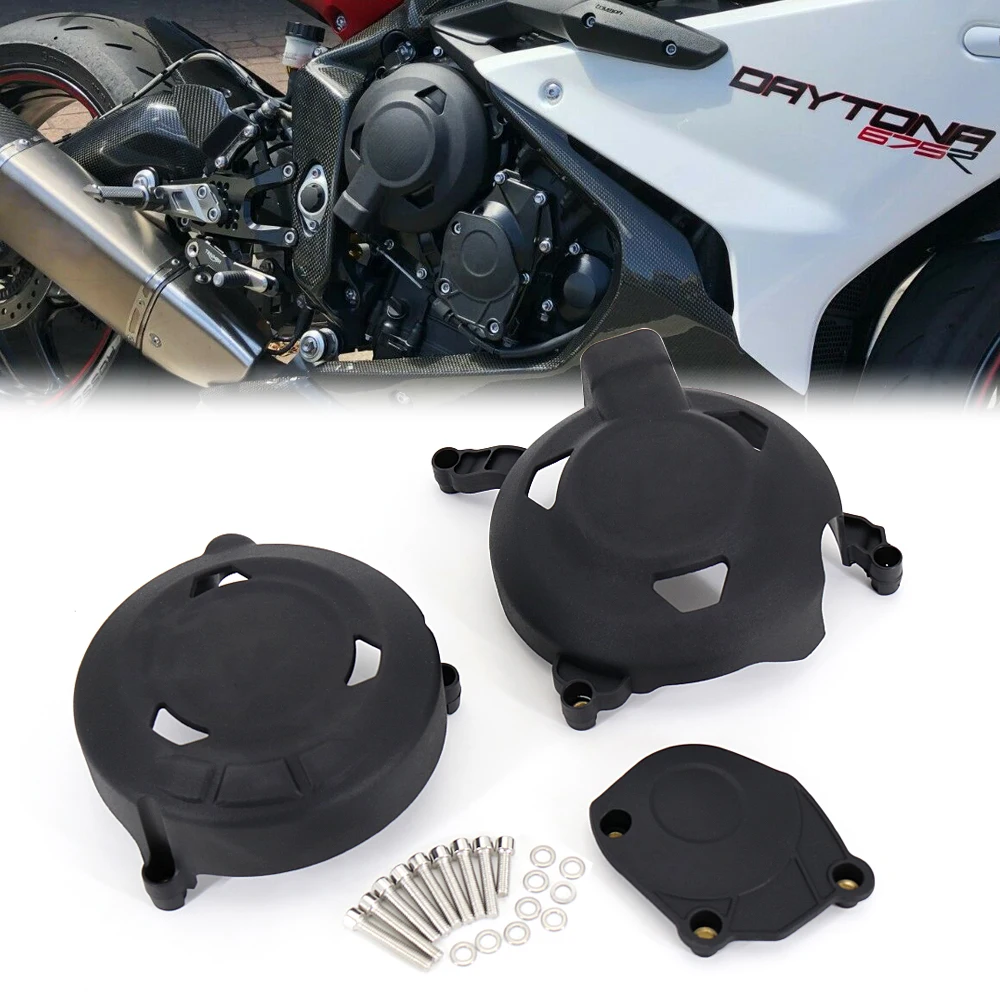 

For Street Triple 765 S / R / RS For Daytona 675 / R New Motorcycles Engine Cover Protection Case