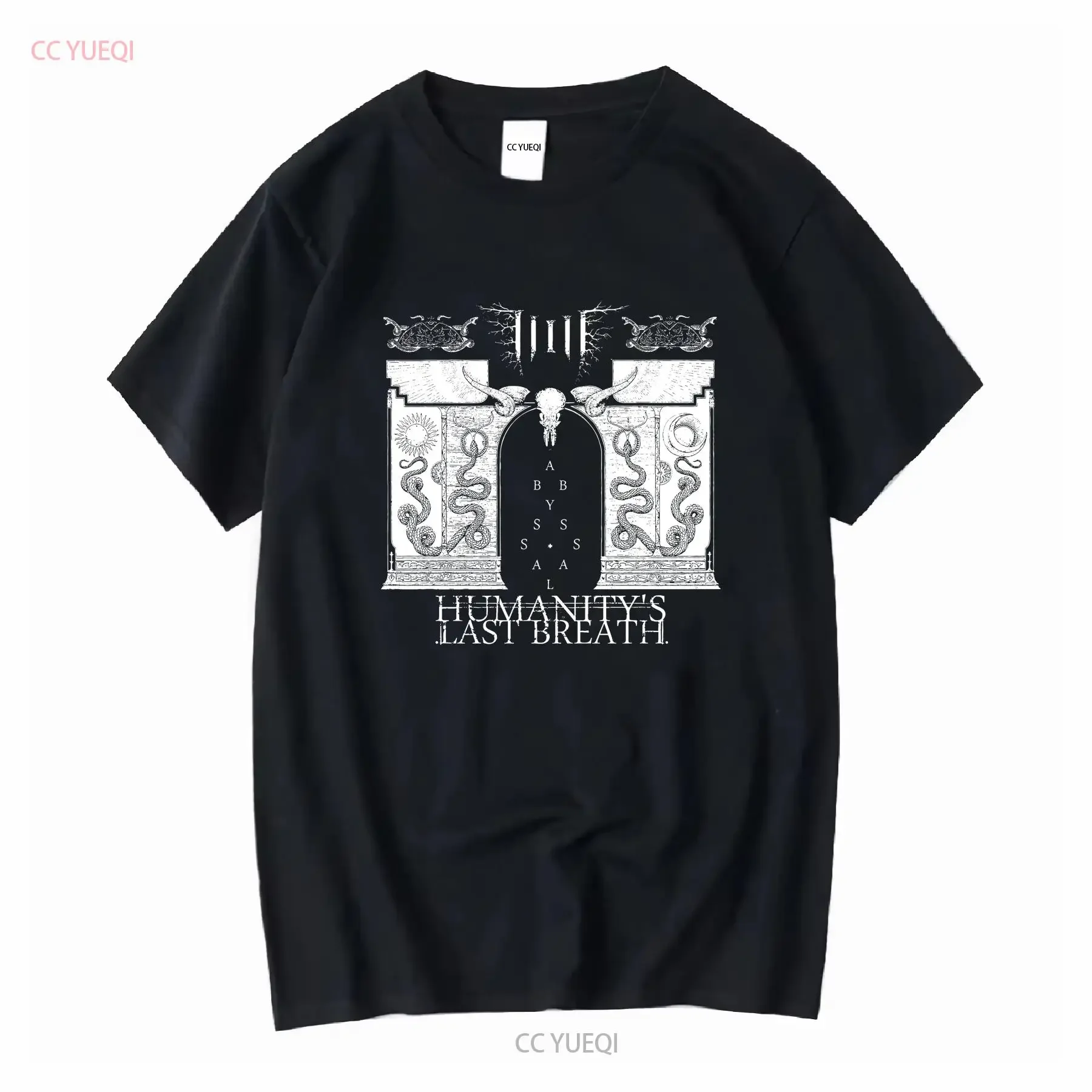 Humanitys Last Breath Abyssal V3 T Shirt cotton Men's all sizes S 5XL 18 colors band poster album cover vintage Washed