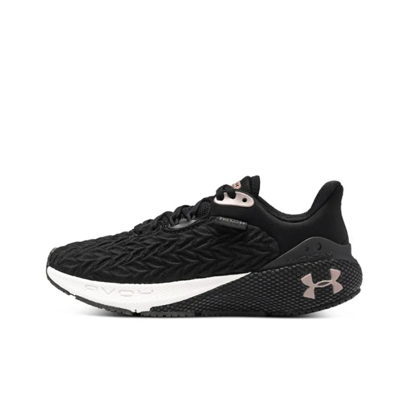 Under Armour HOVR Mega 3 Black Comfortable Versatile Durable Lightweight Low-Top Lace-Up Running Women Shoe 3026732-004