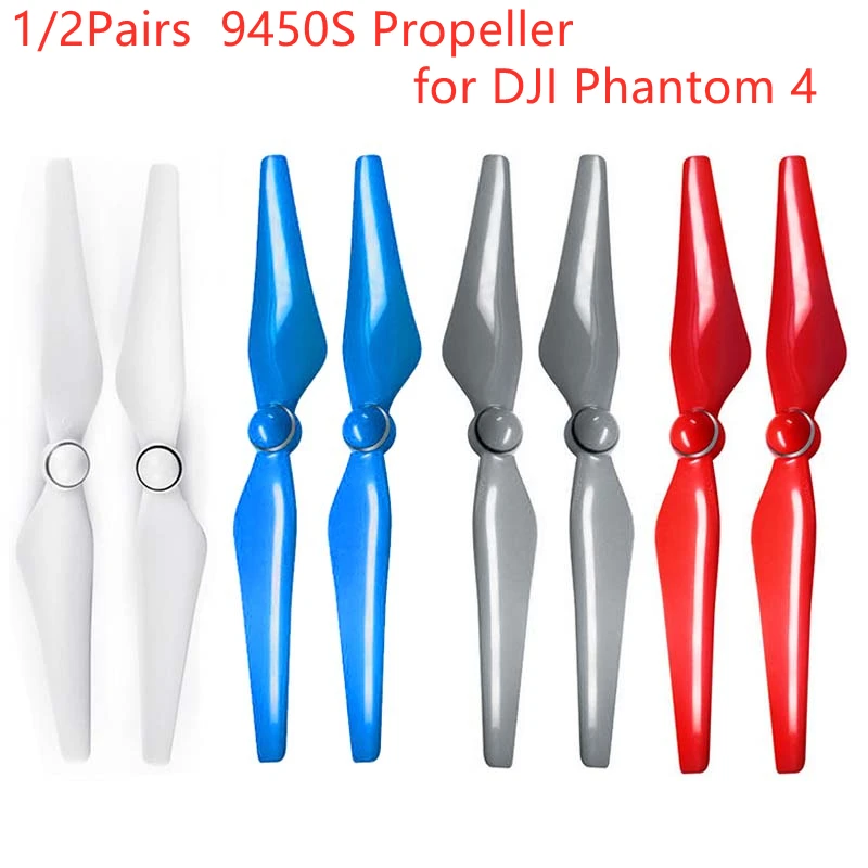 

for DJI Phantom 4 Quick Release 9450S Propeller Drone Props Blade Wing Fans Drone Replacement Accessory 1/2Pairs