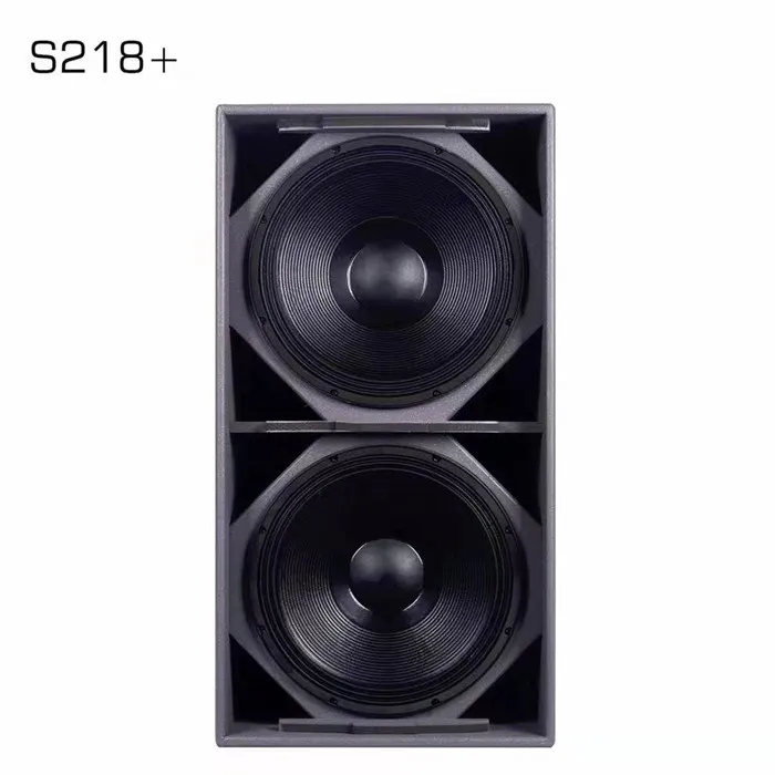 S218 Performance Stage Professional 1600 Watt Dual-Subwoofer-Lautsprecher 18-Zoll-Subwoofer-Box-Design