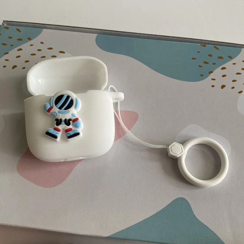 غطاء حماية لسماعات الأذن لهاتف vivo TWS Air Pro /A1 Pro حافظة من السيليكون المقاوم للصدمات لهاتف iQOO TWS Air/pro حافظة كرتونية #2