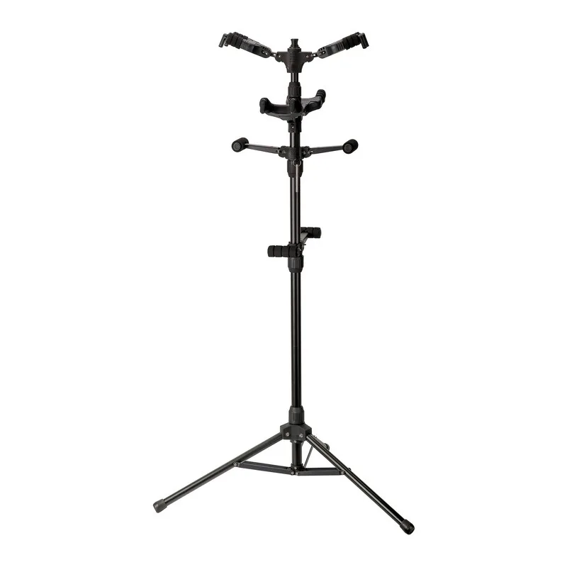 Guitar Stand Foldable Self-Locking Guitar Rack, Portable Display Stand for Acoustic Electric Guitars, Stable and Durable