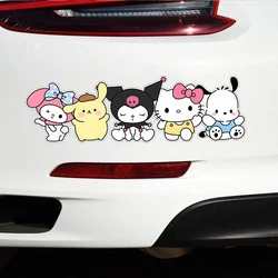 Sanrio Cartoon Car Sticker Cute Waterproof Car Motorbike Vehicle Truck Sticker Decal Kid Toys Gifts Automobile Motorbike Laptop