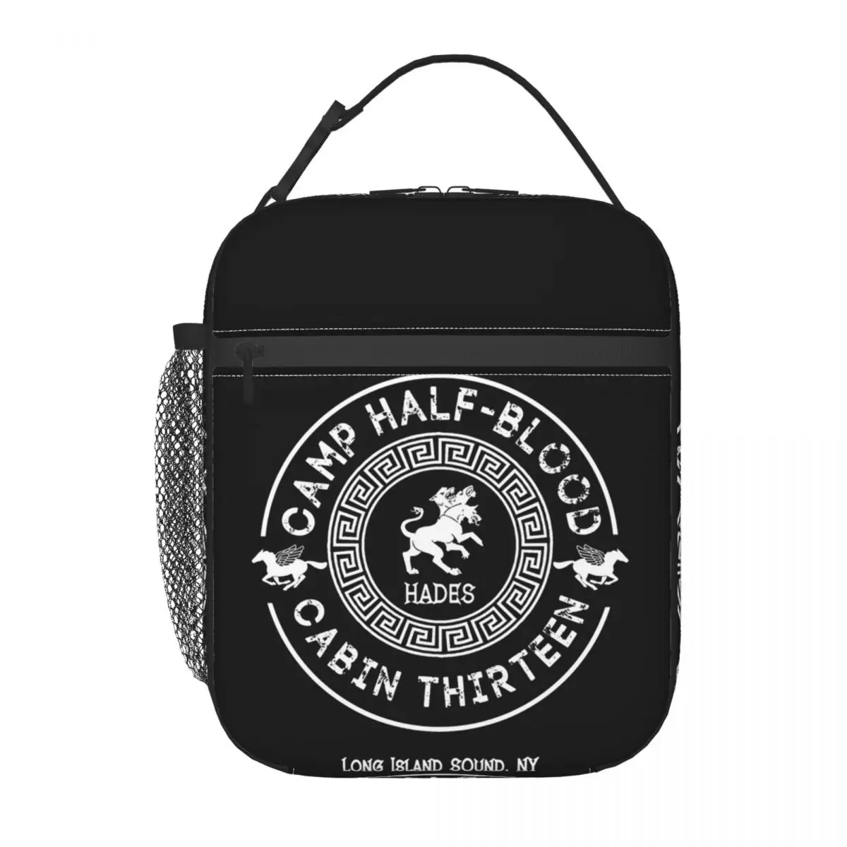 Cabin Thirteen Hades Percy Jackson Camp Half-Blood Insulated Lunch Bag for Women Kids Food Boxes Thermal Lunch Box Tote