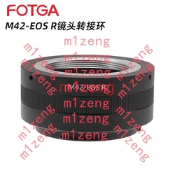 M42-RF Adapter Ring for M42 42mm mount Lens to canon RF mount EOSR R50 R10 R8 R7 R6II R5C R3 RP R5 full frame camera