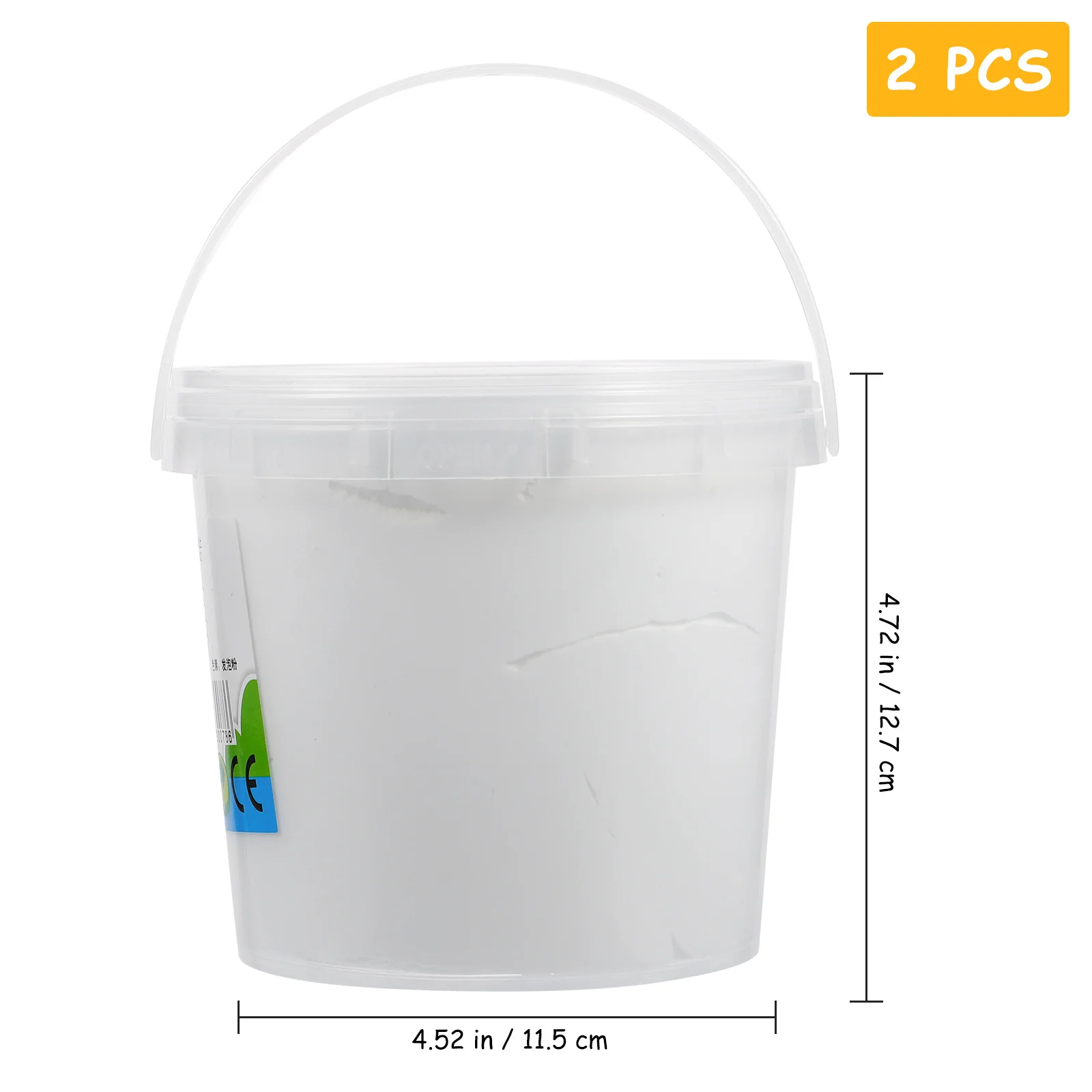 2 pezzi di argilla ultraleggera fai da te in resina di colore puro sicura per bambini giocattolo educativo modellazione di plastilina luminosa non indurente