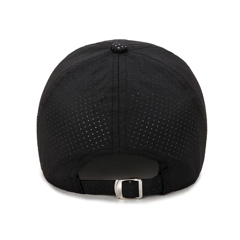 New Summer Men Women Snapback Quick Dry Mesh Baseball Cap Sun Hat Bone Breathable Hats Adjustable outdoor hat Fishing Cap