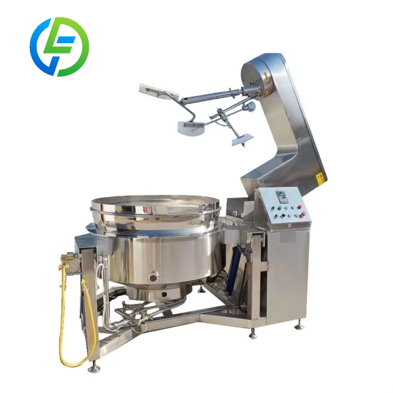 Customize Curry Sauce Making Machine,chilli Spicy Sauce Jam Sauce  Cook Mixer