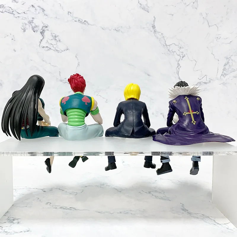 Anime Hunter X Hunter 11-14cm Gon Freecss Alluka Zoldyck Action Figure Chrollo Lucilfer/Kurapika PVC Model Figure Toys Kids Gift image 3