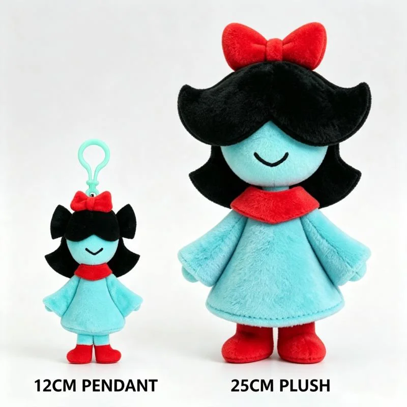 New Game Deltarune Plush Doll Toy 12/25CM Cartoon Cute Soft Aqua Yellow Periphery Plushs Toys Pendant Room Decoration Gift