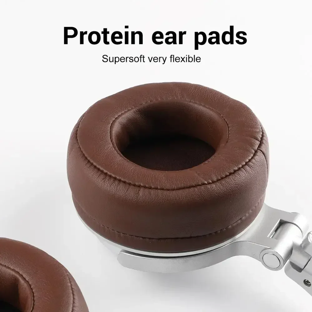 2025 المهنية ستوديو DJ سماعات مع ميكروفون فوق الأذن سماعات أذن سلكية شاشات HiFi سماعة الألعاب قابلة للطي رائجة البيع