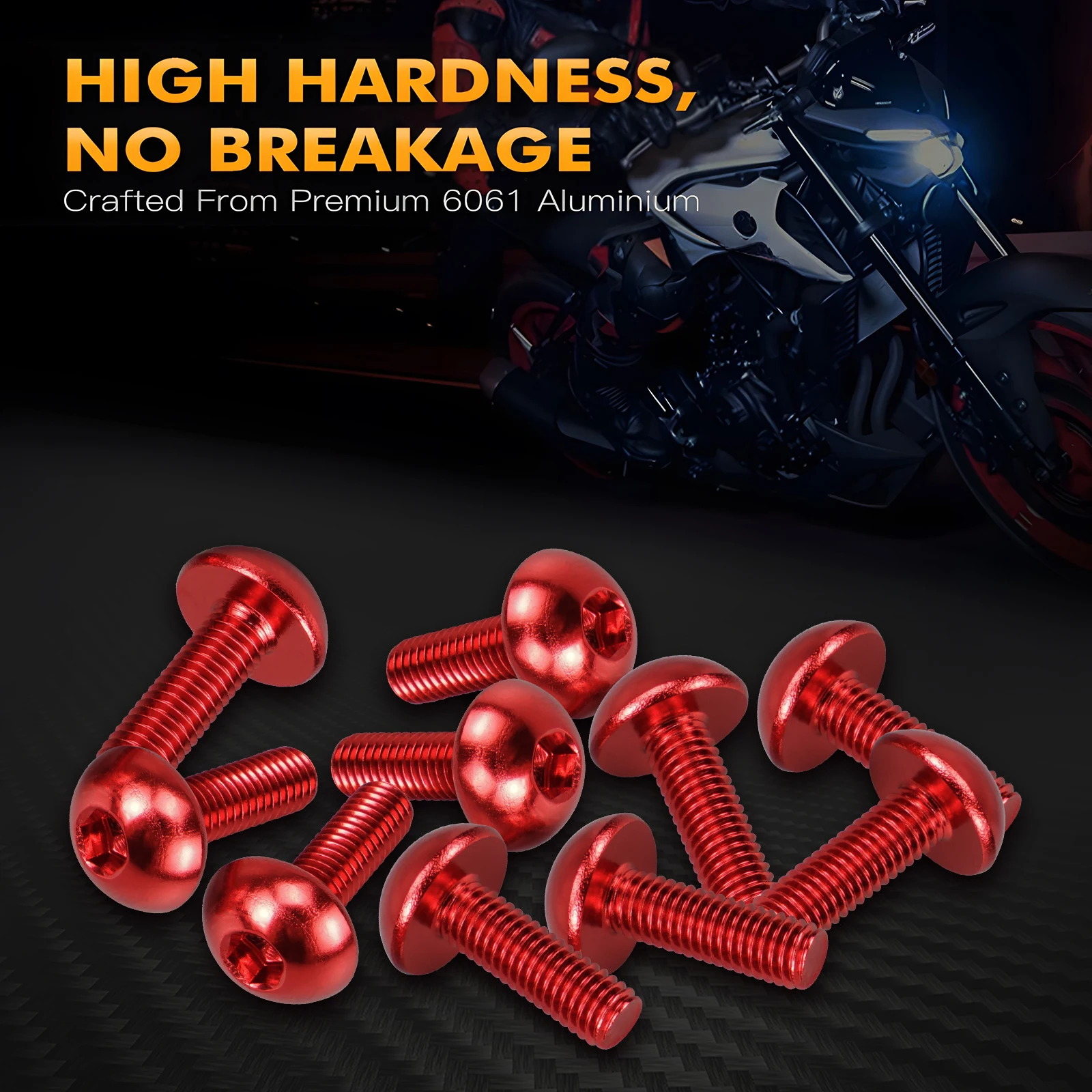 Motorcycle Bodywork Fairing Windshield M5 Bolts Wellnuts for Honda CBR600RR CBR1000RR 2005 2006 2007 2009 2010 2011 2012 2013