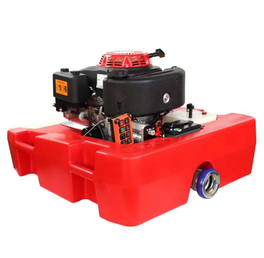 Superior quality forestry emergency equipment 15hp remote floating fire pump with Loncin gasoline engine