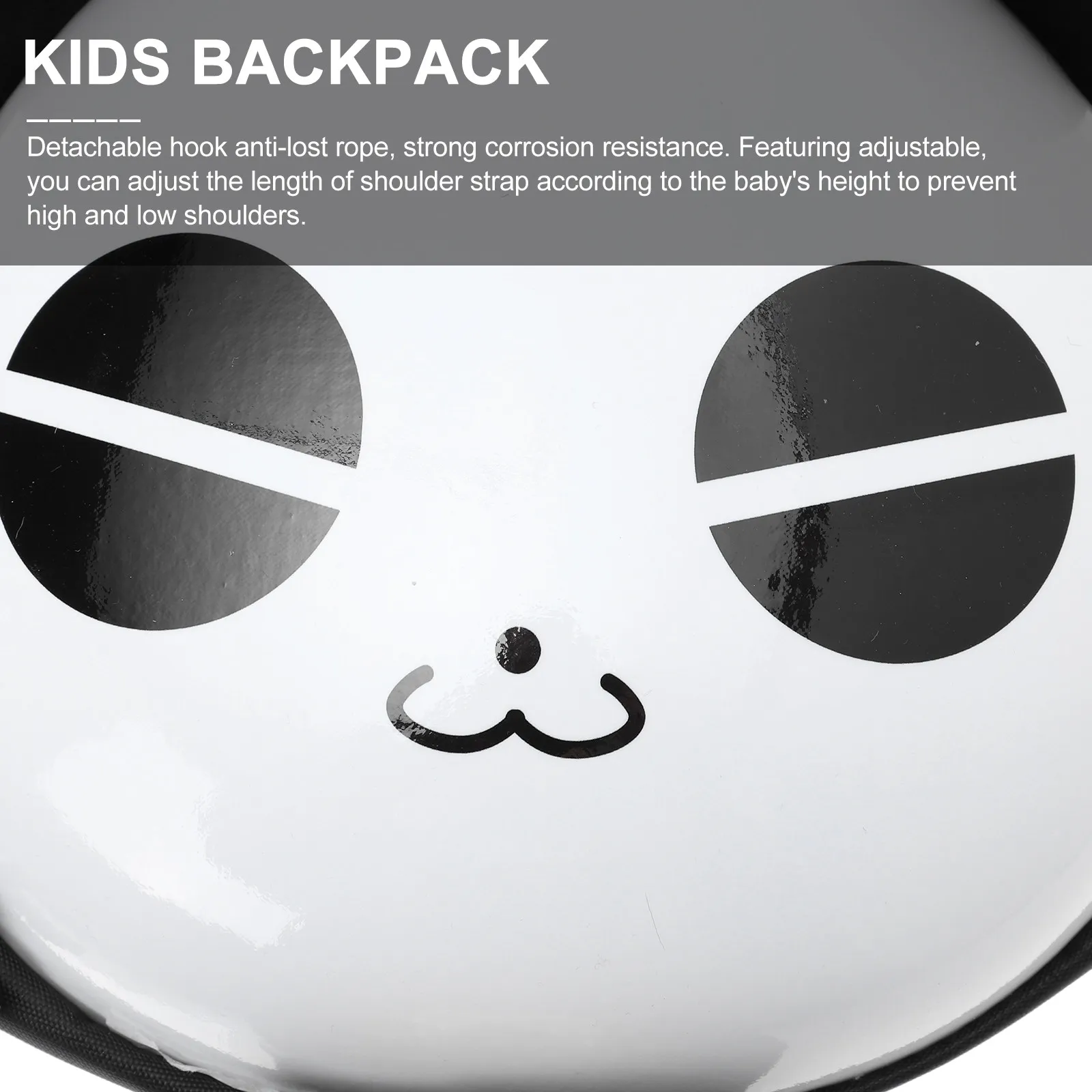 

Anti- Backpack Cute Panda Cartoon Design with Adjustable Straps Baby Safety Rope for Travel Shopping Amusement